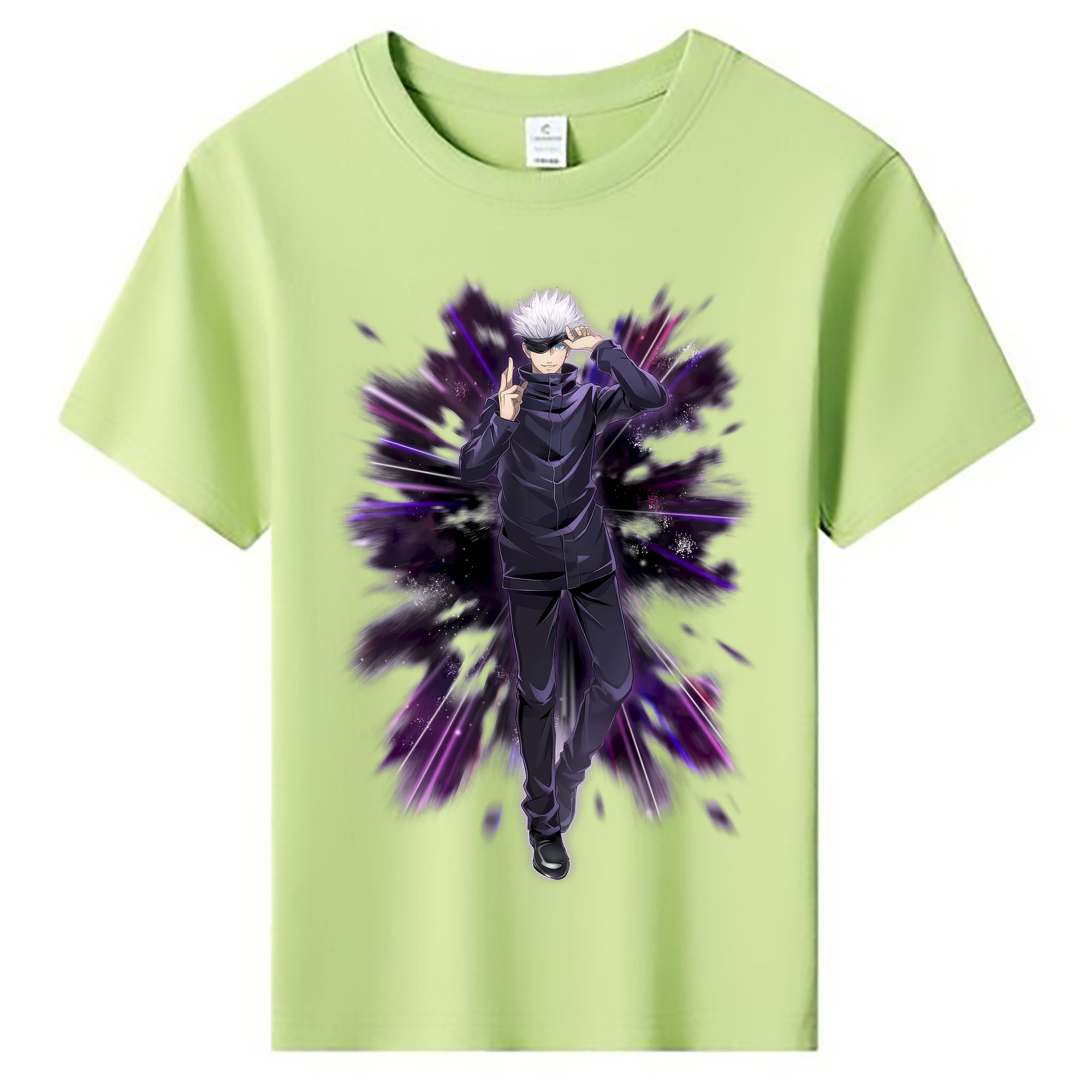 （画像用） 呪術廻戦 Jujutsu Kaisen 綿100％キッズTシャツ（フロントプリント）